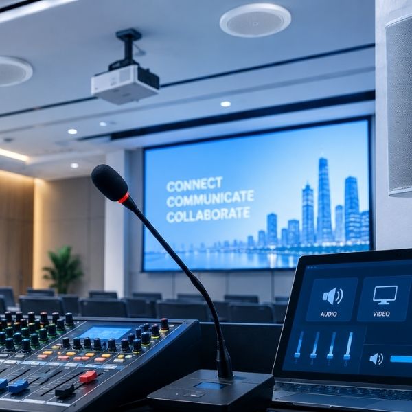 Audio visual and public address systems